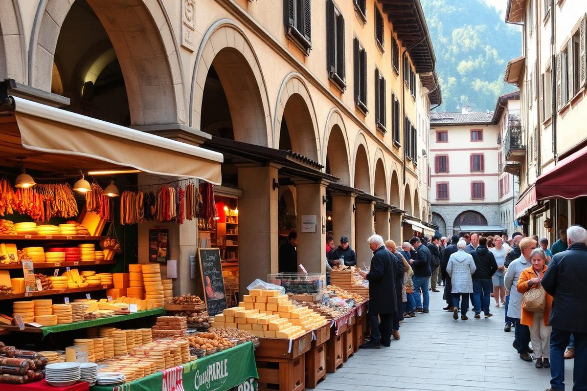 Il mercato del sabato di Domodossola — 2 minuti a piedi dalle case in Via Firenze 10, Domodossola